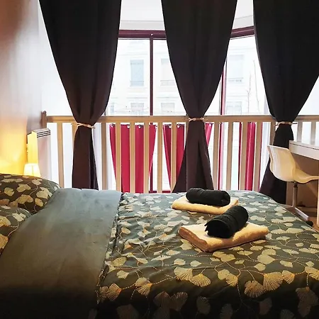 Apartamento L Esprit Loft, Duplex Pour 4 Proche Lyon Et Partdieu Villeurbanne