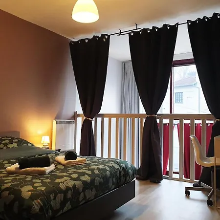 L Esprit Loft, Duplex Pour 4 Proche Lyon Et Partdieu Appartamento *